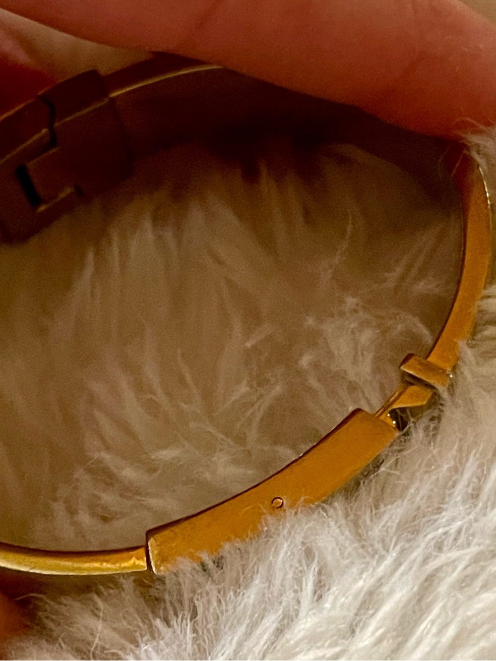 Michael Kors Gold-Tone Bangle Bracelet - Picture 9 of 11